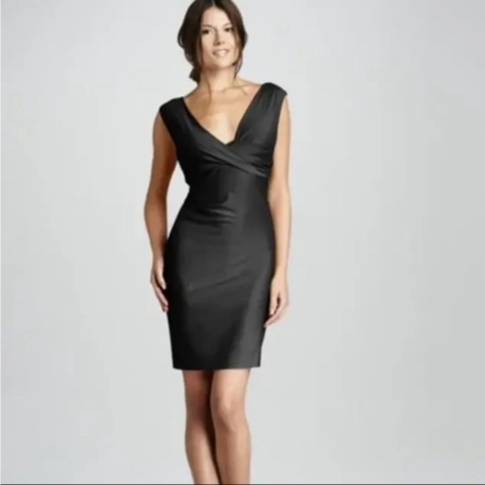 Diane Von Furstenberg Parker Faux Wrap Jersey Dress Size Medium
